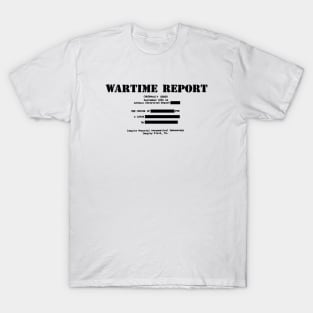 Wartime Report T-Shirt